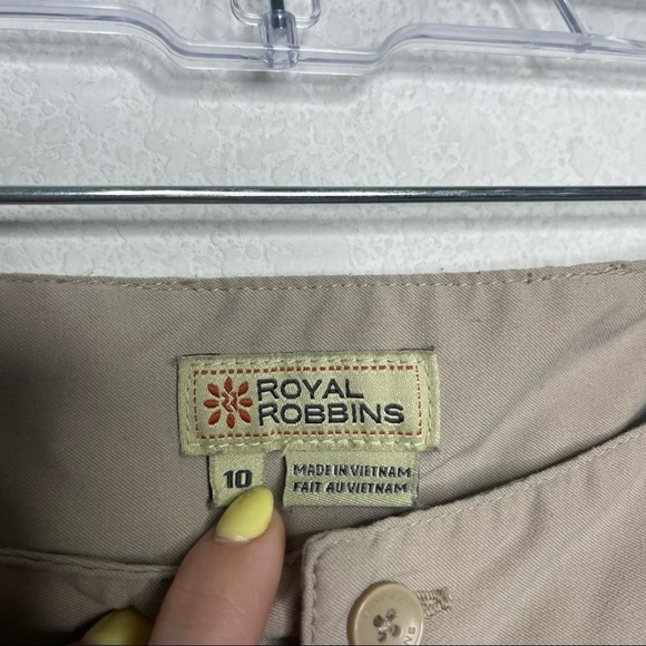 Royal Robbins Discovery Sandstone Cropped Khaki Pant - Picture 5 of 7